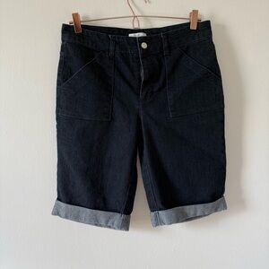 Jaclyn Smith Dark Denim Women's Bermudas